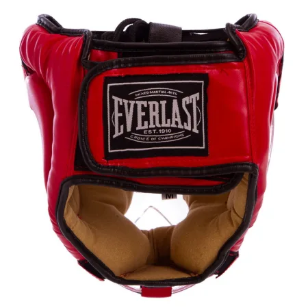 Шолом для єдиноборств із захисною маскою ELS чорний M