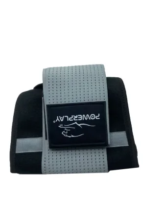 Пояс-корсет для підтримки спини PowerPlay 4305 (110*24 см) чорно-сірий