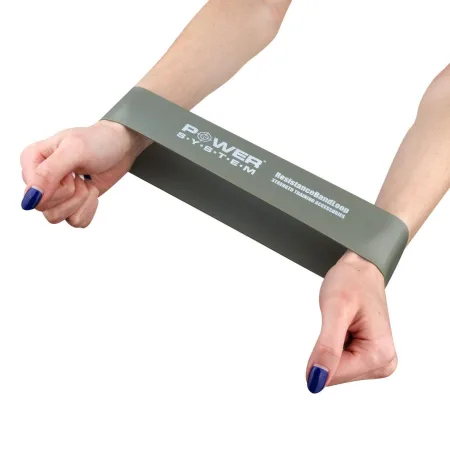 Резинка для фітнесу Power System PS-4063 Flex Loop Strong Grey опір - 23 кг.