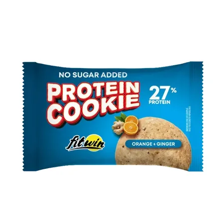 Protein Cookie 27% - 40 г помаранчевий імбир