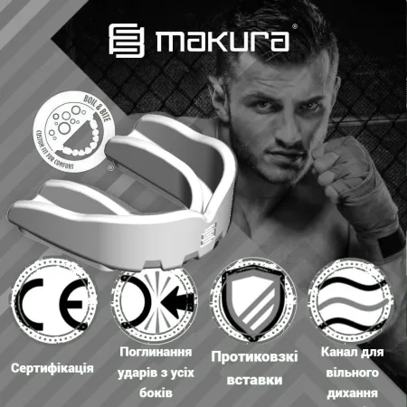 Капа MAKURA Toka доросла (вік 11+) White (art.6017514101)