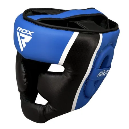 Боксерський шолом RDX AURA PLUS T-17 Blue/Black M