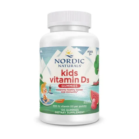 Kids Vitamin D3 400 IU Gummies - 120 жуйок лісовий кавун сплеск