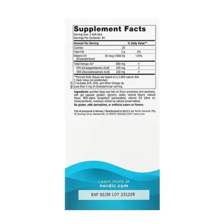 Omega-3 D - 120 софтгель