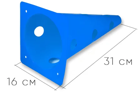 Конус-фішка спортивна EasyFit 31 см синя