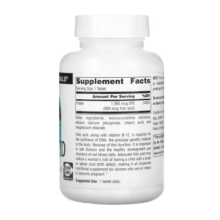 Folic Acid 800 мкг - 200 таблеток