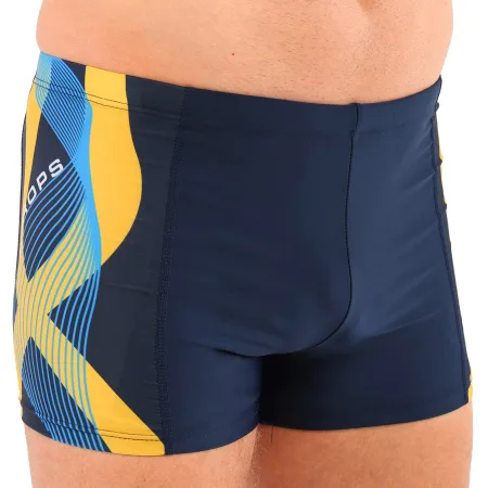 Плавки боксери чоловічі для плавання PL-7642 2, XL–3 XL сині - XXL