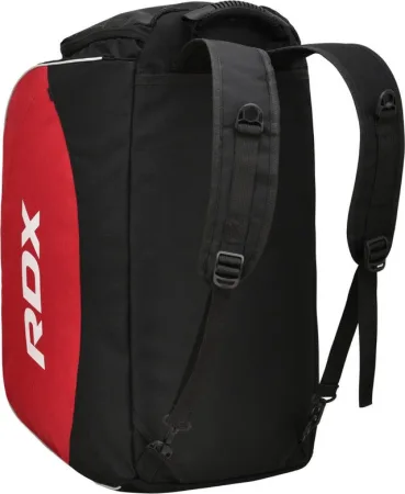 Спортивна сумка RDX R1 Duffel Bag with Backpack Straps Black/Red