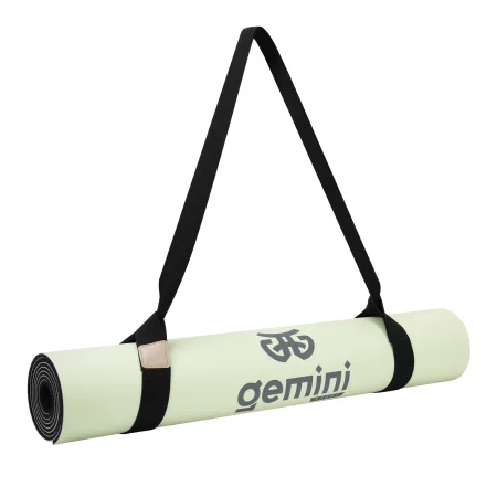 Килимок для йоги каучуковий поліуретан Pro ILLustration Sport Pro 183 см*68 см*5 мм сірий