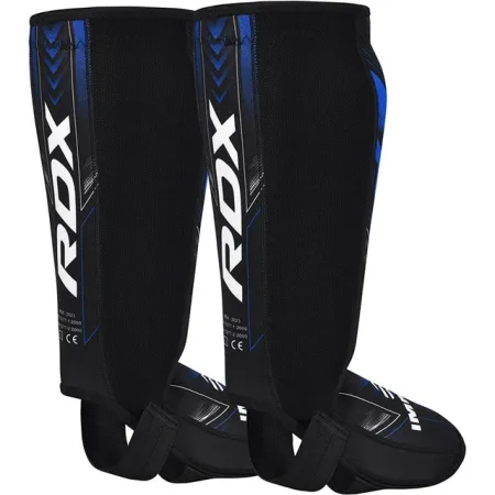 Захист для гомілок та стоп RDX NEOPRENE SHIN INSTEP IMMAF-1-BLUE-XL