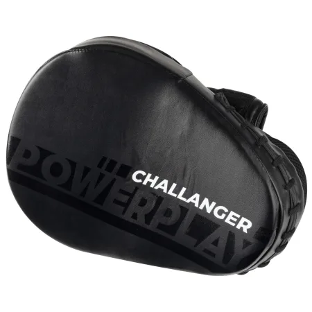 Лапи боксерські PowerPlay 3041 чорні PU [пара]