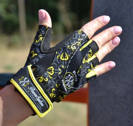 Рукавички для фітнесу Power System PS-2910 Classy жіночі Yellow - S