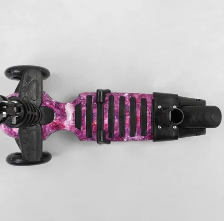 Самокат 5в1 Best Scooter - чорний/рожевий