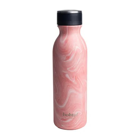 Bohtal Insulated Flask Pink Marble - 600 мл