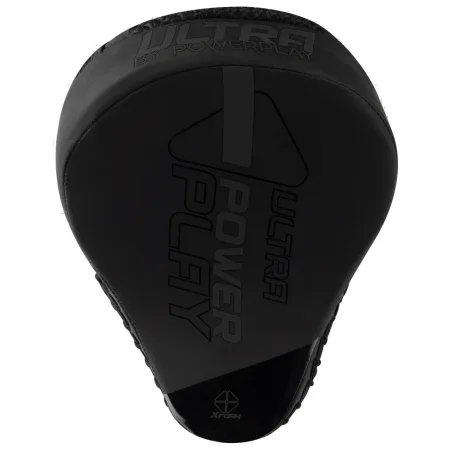 Лапи боксерські PowerPlay 3044 Pro Carbon Ultra Series чорні PU [пара]