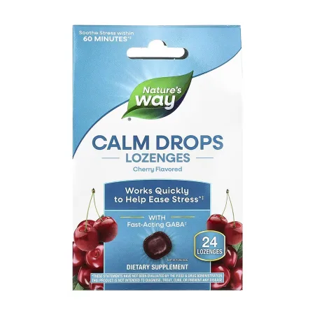 Calm Drops - 24 пастилок вишня