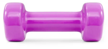 Гантель вінілова PowerPlay 4125 Achilles 0,5 кг. рожева (1шт.)