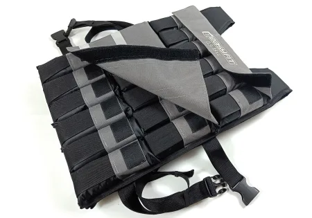 Жилет обтяжувач EasyFit Armor 18 кг набірний з кроком 0,5 кг