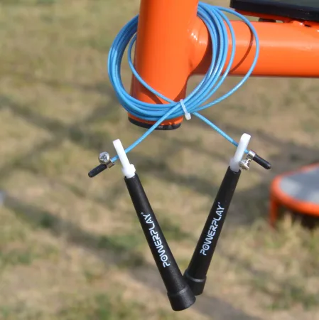 Скакалка швидкісна PowerPlay 4202 Ultra Speed Rope Бірюзова 2,9 m.