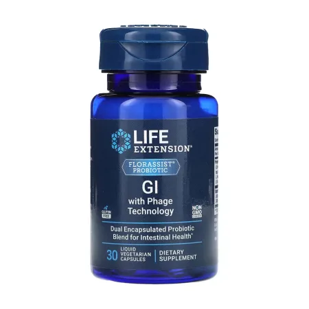 LE FLORASSIST® GI with Phage Technology - 30 капсул