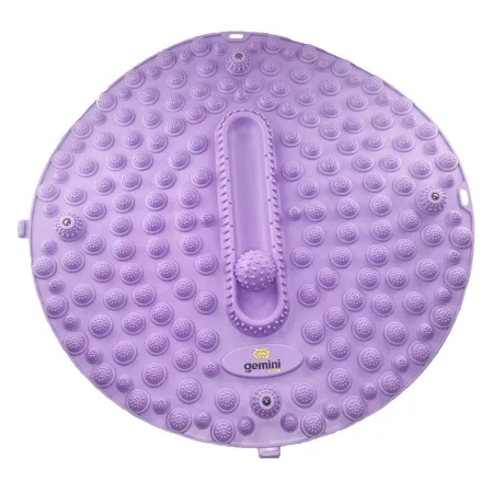 Килимок ортопедичний масажний магнітний з масажним м'ячиком Sport фіолетовий