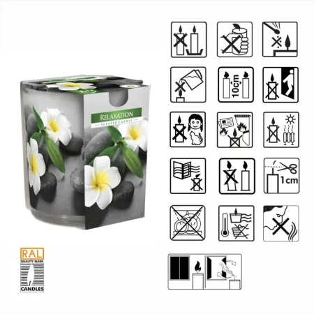 Ароматична свічка в скляному стакані Bispol Relaxation (SN 72s-50)