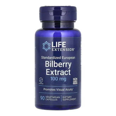Standardized European Bilberry Extract 100 мг - 90 капсул