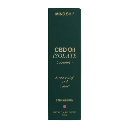 CBD Oil Isolate 2000 мг Strawberry - 10 мл