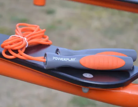 Скакалка PowerPlay 4204 класичний Jump Rope помаранчева 2,7 m.