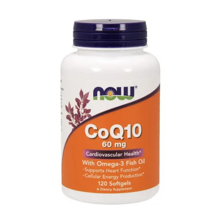 CoQ10 60 мг with Omega-3 - 120 софтгель