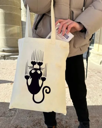 Екошопер BookOpt BK4015 Black Cat бежевий