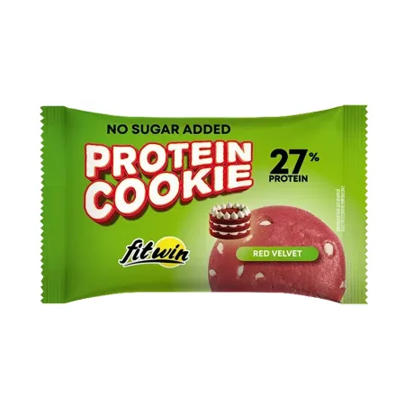Show box Protein Cookie 27% - 12x40 г червоний Velvet
