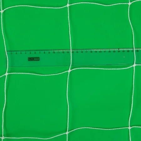 Сітка на ворота футбольні в комплекті з 2 штук 7,32х2,44х1,5м 2 шт білий