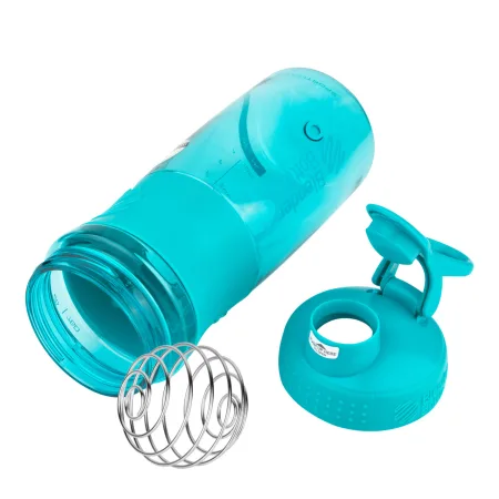 Шейкер спортивний пляшка BlenderBottle SportMixer Flip 820 мл бірюзово зелений