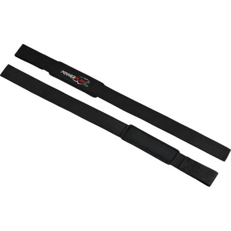 Лямки для тяги PowerPlay 7065 Classic Lifting Gym Straps чорні