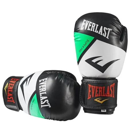 Боксерські рукавички Everlast 12 унцій чорні