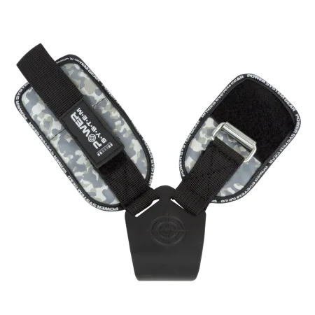 Крюки для тяги на запястье Power System PS-3370 Hooks Camo Black/Grey - XL
