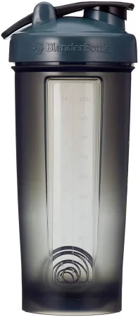 Шейкер спортивний BlenderBottle Pro45 - 1270 мл Grey/білий