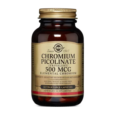 Chromium Picolinate - 500 мкг 60 вегетаріанських капсул