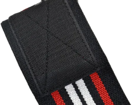 Кистьові бинти Power System PS-3500 Wrist Wraps Red/чорний