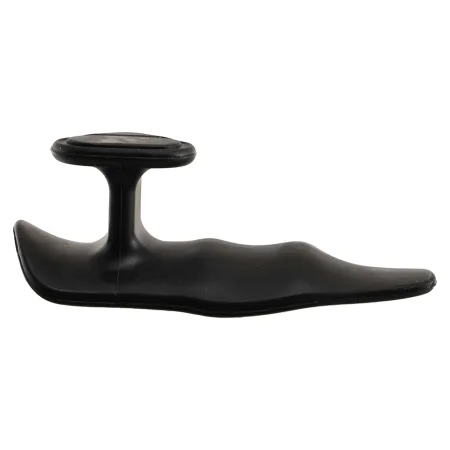 Накладки на долоні грипси Gym Grips силіконові, 2 шт, чорні - 9х5х3,5 см