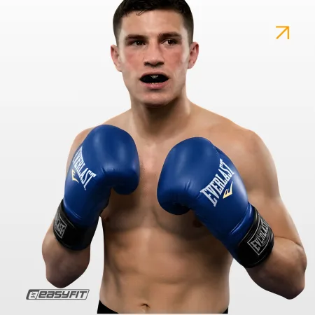 Боксерські рукавички Everlast 8 унцій сині