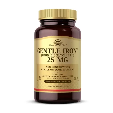 Gentle Iron 25 мг iron bisglycinate - 180 капсул