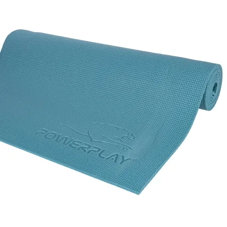 Килимок для йоги та фітнесу PowerPlay 4010 PVC Yoga Mat зелений 173x61x0,6