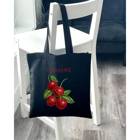 Екошопер BookOpt ВК4078 Ukraine Вишенька, Чорний