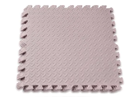 Татами мат EasyFit SwallowTail 4 шт (60х60х1 см) пазл хвост ласточки бежевый