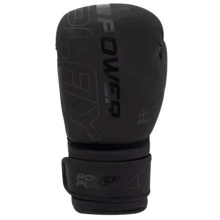 Боксерські рукавиці PowerPlay 3024 Ultra Mat чорні 8 унцій