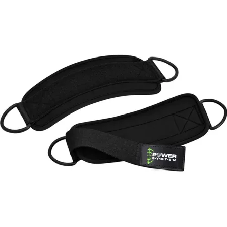Ankle Straps Power System PS-3460 Ankle Strap Gym Guy Black