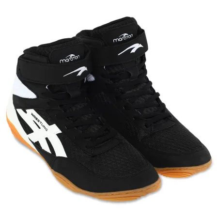 Борцовки Wrestling MARATON розмір 40-45 чорний-білий 45