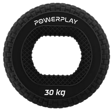 Еспандер кистьовий силіконовий PowerPlay PP-4333 Hand Grip Hard 30 кг. чорний
